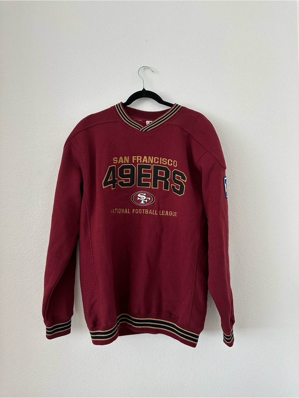 Vintage Lee San Francisco 49ers Maroon Crewneck Sweatshirt